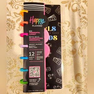 The Happy Planner Bright Budget Skinny Mini Planner
